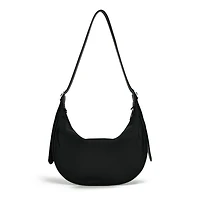 AMIE NYLON CROSSBODY - Black