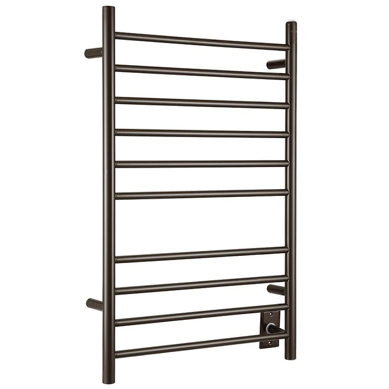 Ancona Novara Dual 10-Bar Hardwire and Plug-in Wall Mount Towel Warmer in Oil Rubbed Bronze
