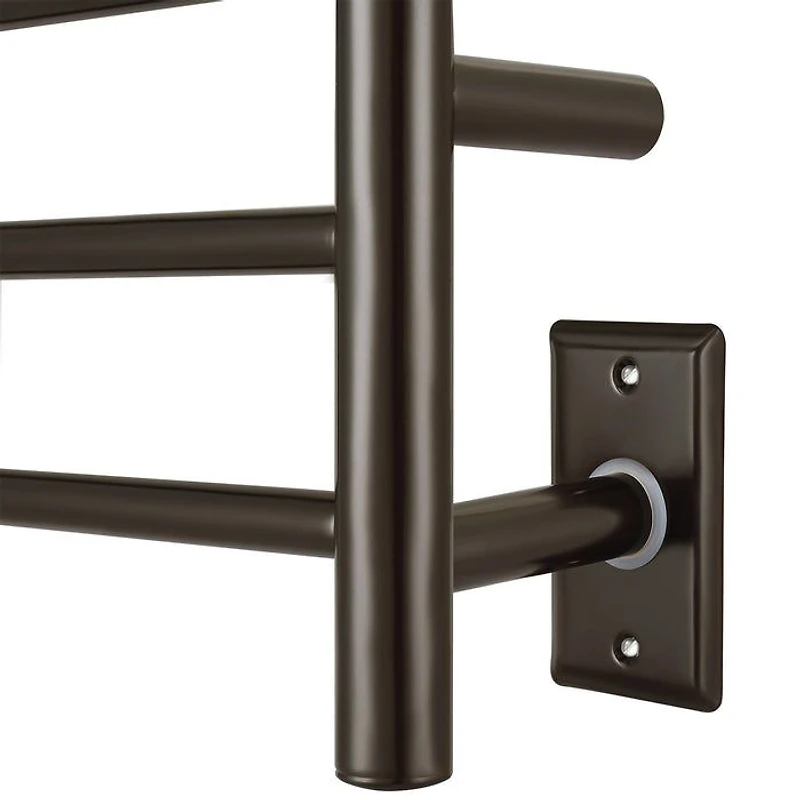 Ancona Novara Dual 10-Bar Hardwire and Plug-in Wall Mount Towel Warmer in Oil Rubbed Bronze