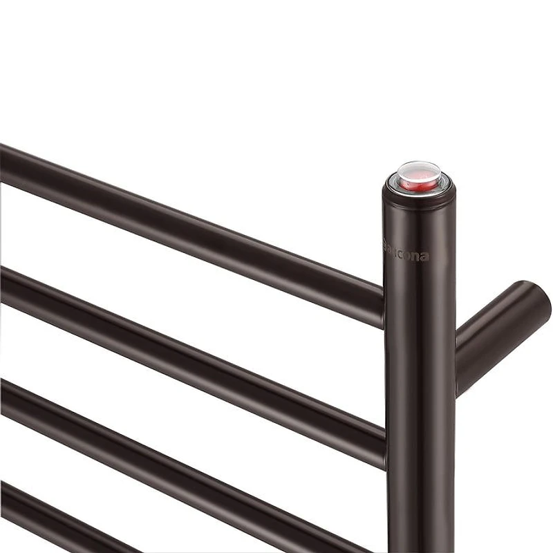Ancona Novara Dual 10-Bar Hardwire and Plug-in Wall Mount Towel Warmer in Oil Rubbed Bronze