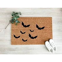 Bats Halloween Coir Doormat