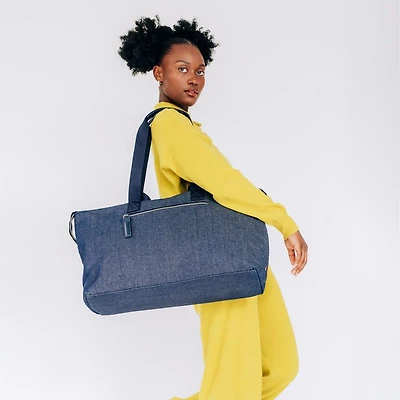 Flight Duffle Bag - Denim