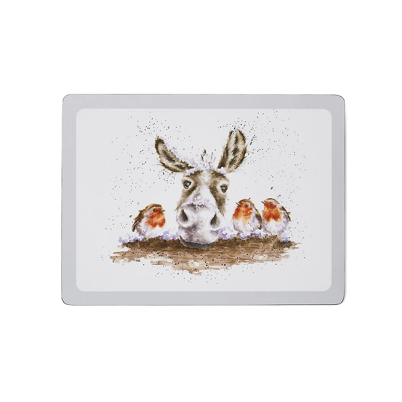 Set of 4 Wrendale Christmas Placemats by Pimpernel