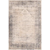 Raina Dark Grey, Ivory Rug