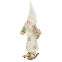 Cream Mellow Santa with Gifts