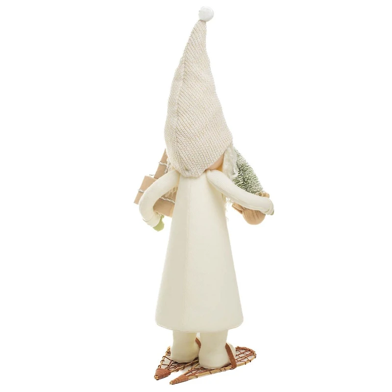 Cream Mellow Santa with Gifts