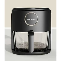 JS GOURMET Air Fryer with Glass Basket - 4L