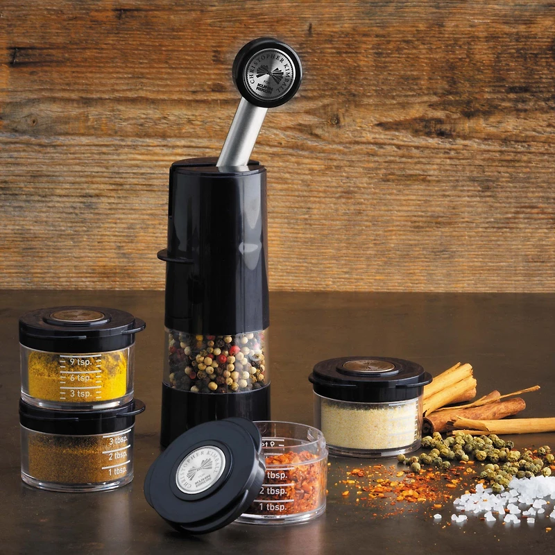 Kuhn Rikon Essential Spice Grinder Ratchet - Black