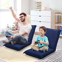 Adjustable 6 Positions Folding Lazy Man Sofa Chair Floor