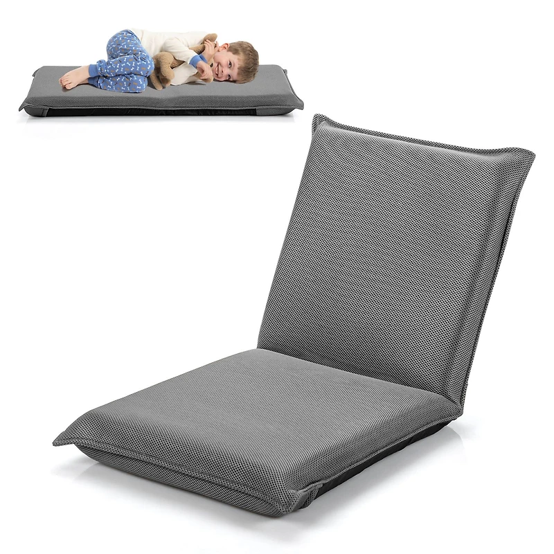 Fauteuil de sol pliable « Lazy Man » réglable en 6 positions