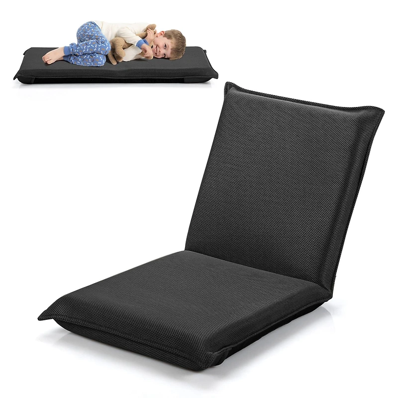 Fauteuil de sol pliable « Lazy Man » réglable en 6 positions