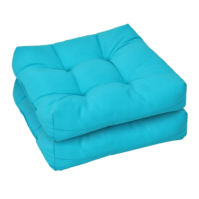 21" x Patio Chair Seat Cushion Pads, For Indoor and Outdoor