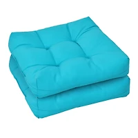 21" x Patio Chair Seat Cushion Pads, For Indoor and Outdoor