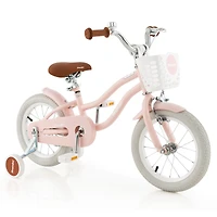 Vélo pour enfant avec roues stabilisatrices amovibles - 14 po