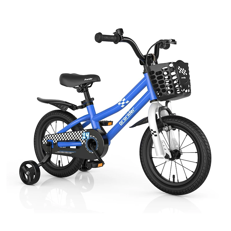 Kids Bike with Training Wheels - 14"