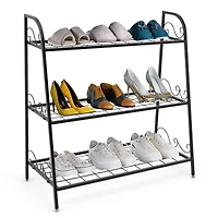 3-Tier Metal Plant Stand Shelf Display Rack, For Plants Shoes Flower Pot