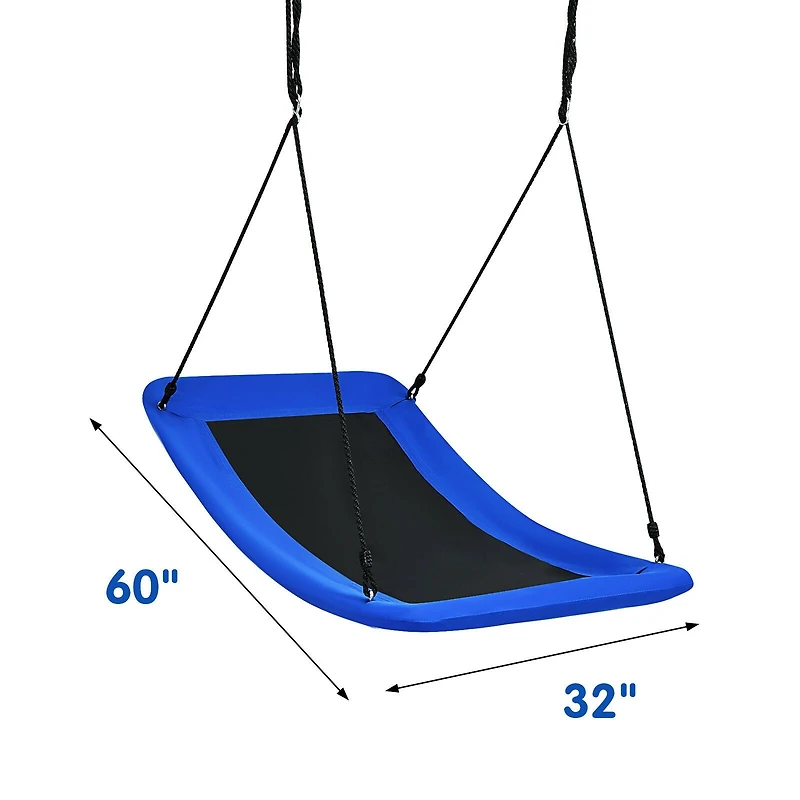 Balançoire géante de 152 cm pour enfants et adultes, pouvant supporter jusqu'à 317 kg