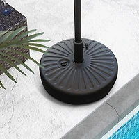 20" Fillable Heavy-Duty Round Umbrella Base Stand