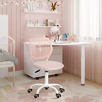 Chaise de bureau en tissu  - Beige