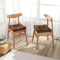 21" x Patio Chair Seat Cushion Pads, For Indoor and Outdoor