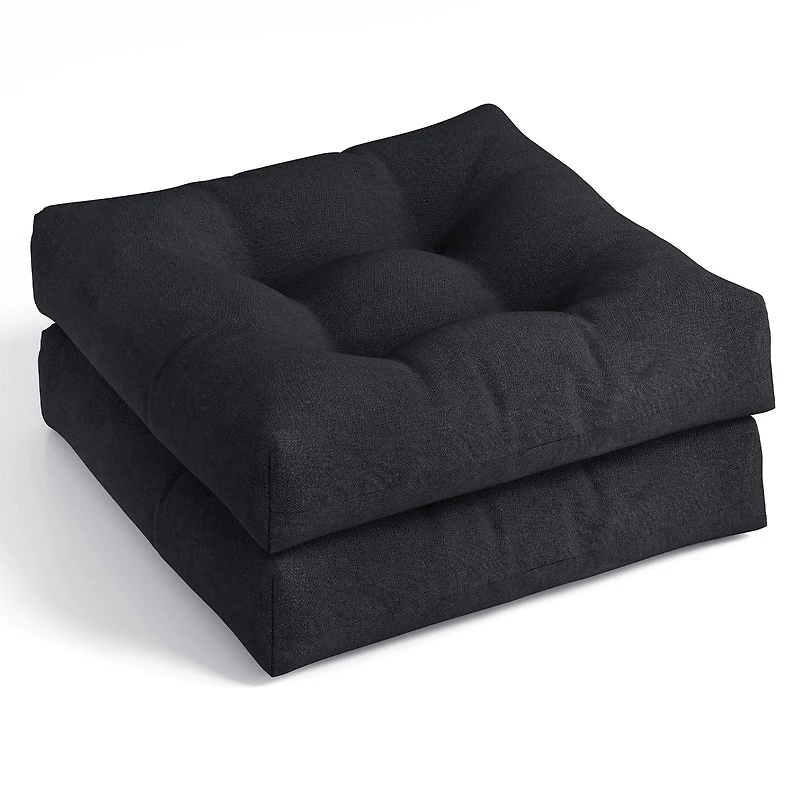 21" x Patio Chair Seat Cushion Pads, For Indoor and Outdoor