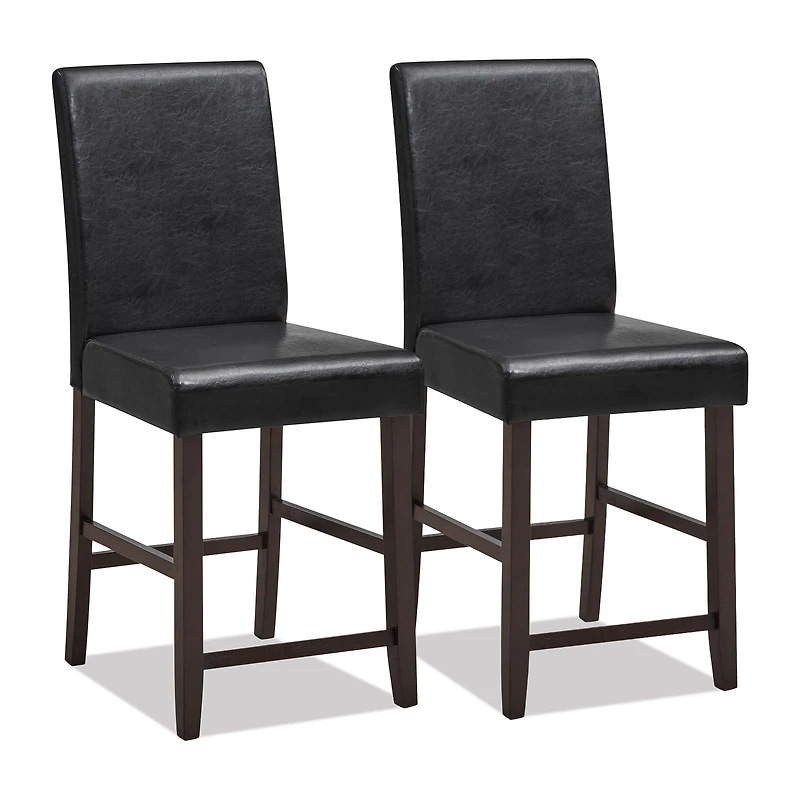 25-Inch Counter Height Bar Stools, Set of 2