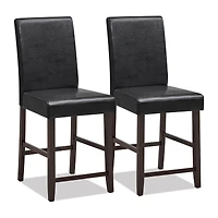 25-Inch Counter Height Bar Stools, Set of 2
