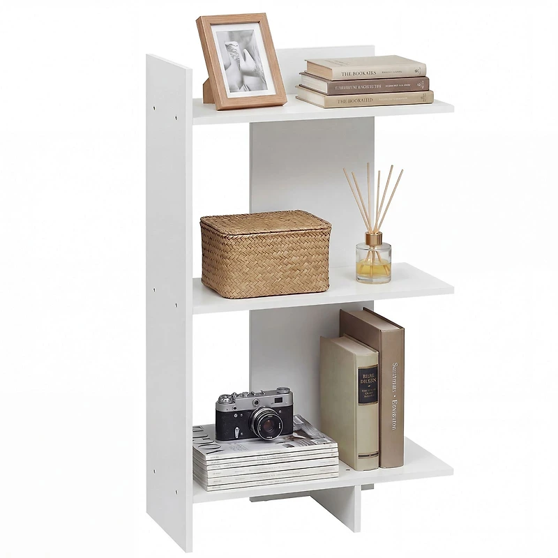 3 Tier Wooden Bookshelf, Anti-Tipping Kit
