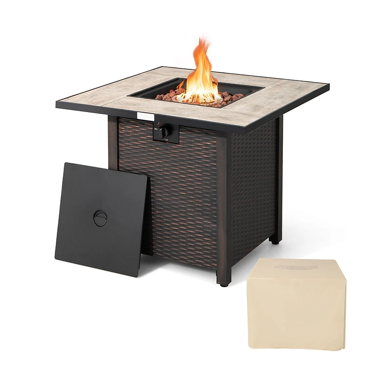 Propane Gas Fire Pit Table - 30"