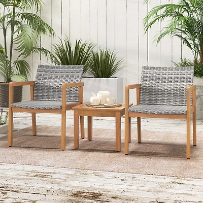 3-Piece Patio Furniture Set, Chair