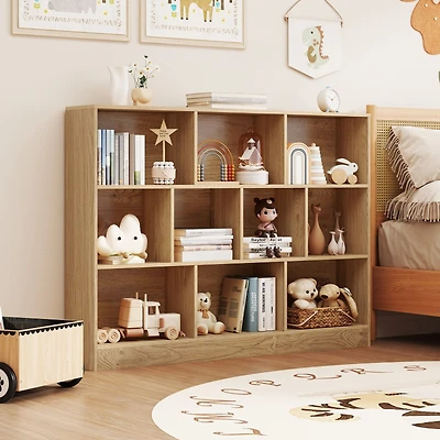 41" Wooden Toy Storage Organizer