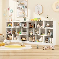 41" Wooden Toy Storage Organizer