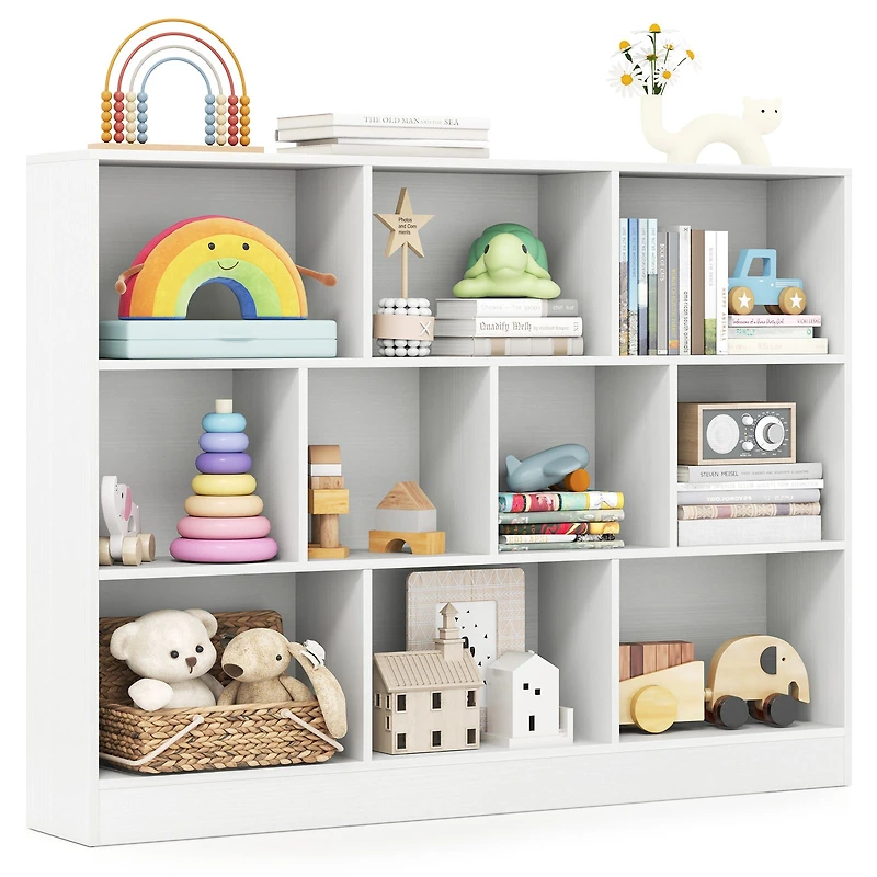 41" Wooden Toy Storage Organizer