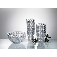 Crystal Bohemia Diamond Vase 28cm by Brillant