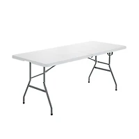 6' Folding Portable Plastic Outdoor Camp Table