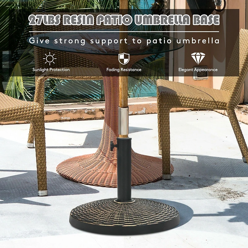 Socle pour parasol de terrasse de 12 kg