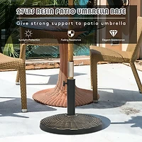 Socle pour parasol de terrasse de 12 kg