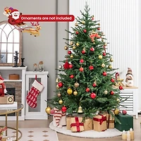 Arbre de Noël pré-illuminé avec 280 lumières DEL blanc chaud et 8 modes