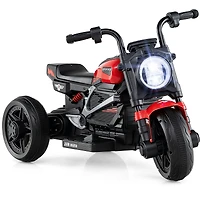 6V Kids Electric Motorcycle, LED Headlight and Music for Toddlers Aged 3-5
