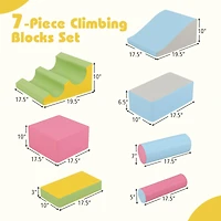 Blocs en mousse 7 pièces