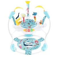 Baby Activity Center Height Adjustable Bouncing Saucer, Interactive Toys