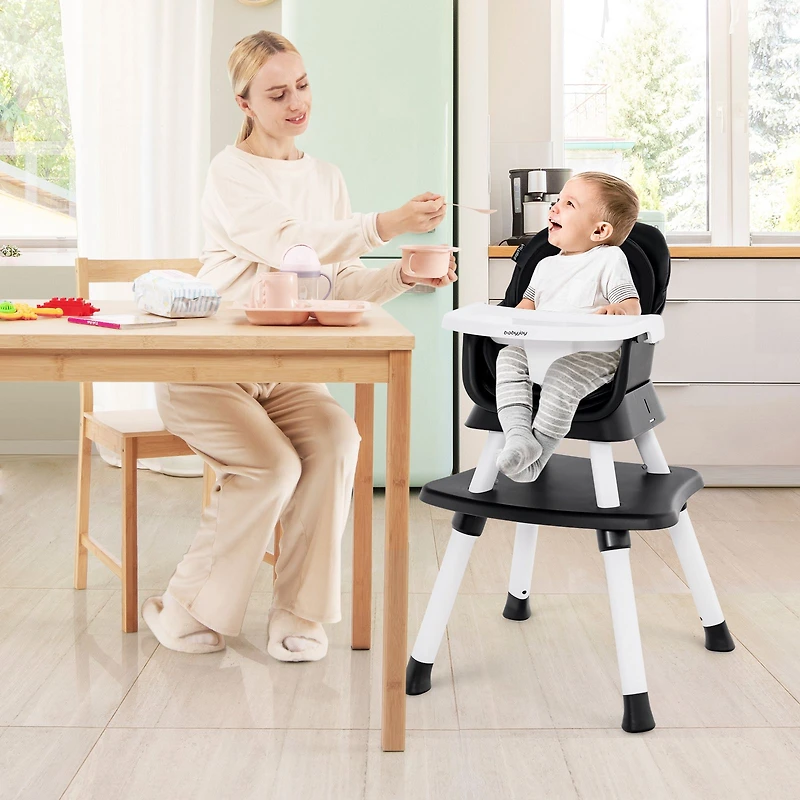 6-in-1 Convertible Baby High Chair