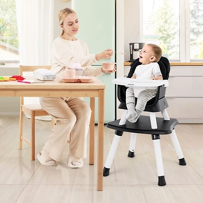 6-in-1 Convertible Baby High Chair