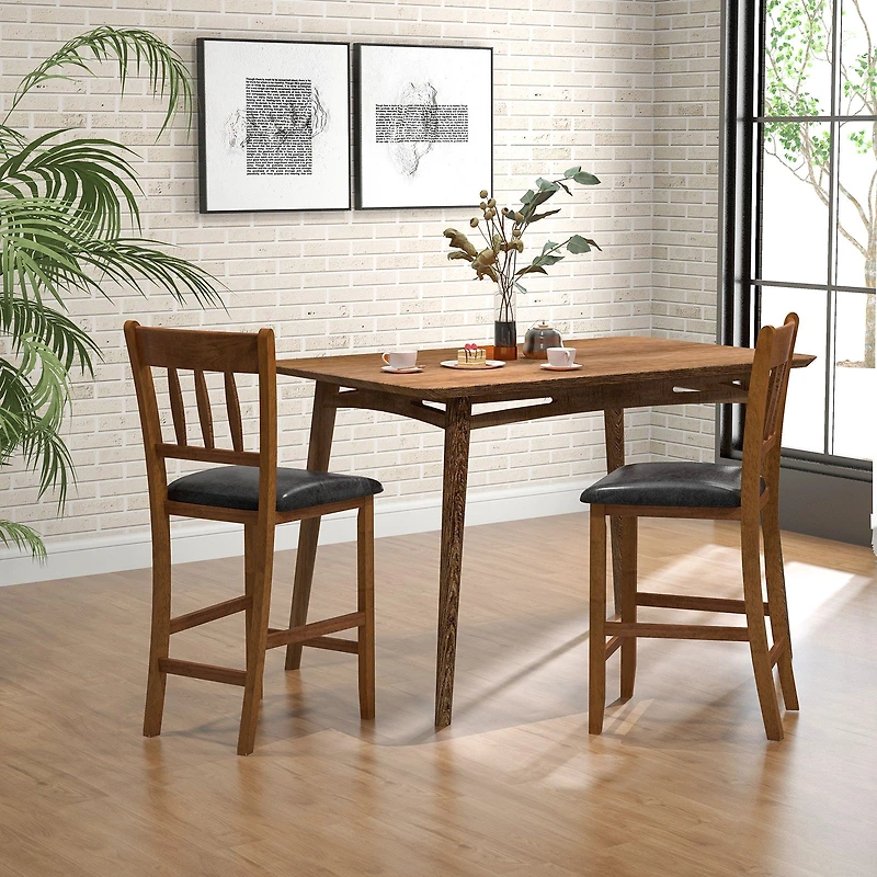 Chaises de comptoir hauteur 25,5 po – Ensemble de 2