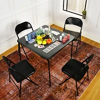 Table carrée pliable - 34 po