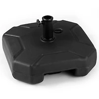 17" 88 lbs Heavy-Duty Fillable Umbrella Base, Handle