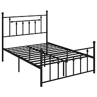 Heavy-duty Metal Bed Frame, Headboard - Full Size