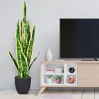 Plante artificielle Sansevieria - 35,5 po