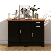 Buffet Storage Cabinet  Kitchen Sideboard with 2 Drawers