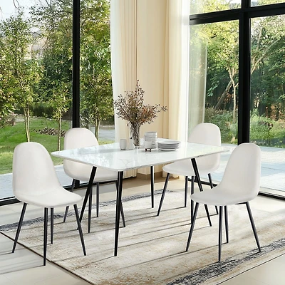 Set of 4 Minimalist Side Chairs